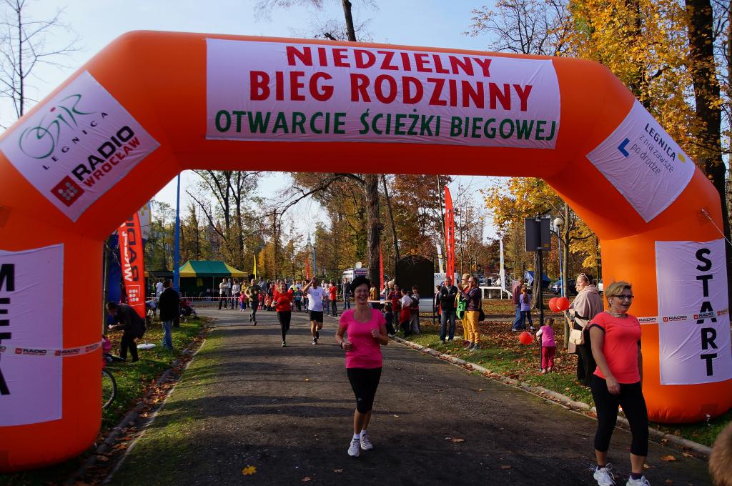 Niedzielny Bieg Rodzinny - Otwarcie Ścieżki Biegowej