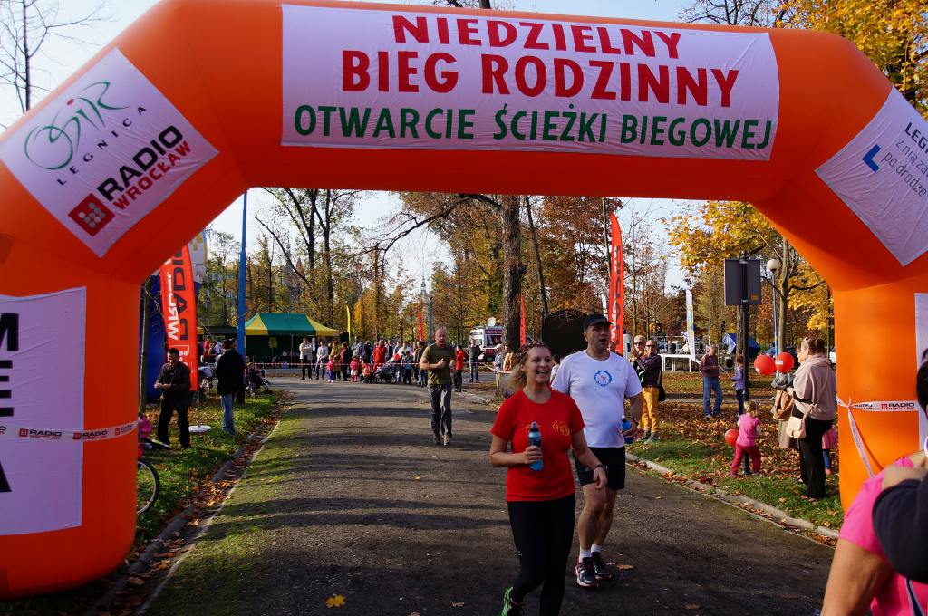 Niedzielny Bieg Rodzinny - Otwarcie Ścieżki Biegowej