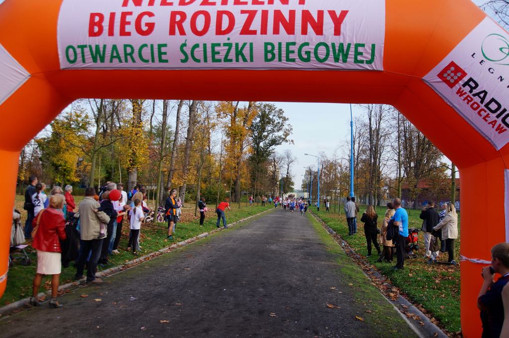 Niedzielny Bieg Rodzinny - Otwarcie Ścieżki Biegowej