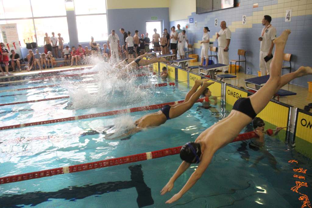 X Mistrzostwa Zagłębia Miedziowego w pływaniu - chłopcy