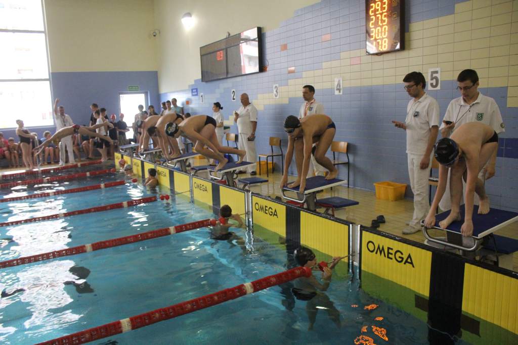 X Mistrzostwa Zagłębia Miedziowego w pływaniu - chłopcy