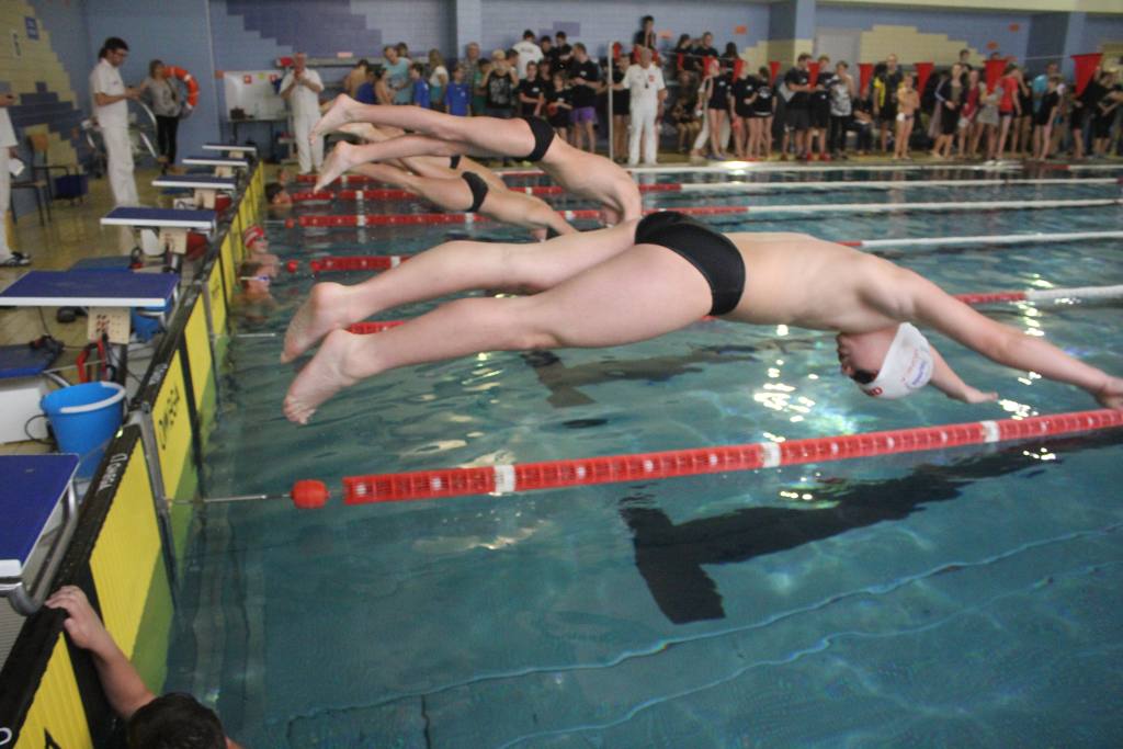 X Mistrzostwa Zagłębia Miedziowego w pływaniu - chłopcy