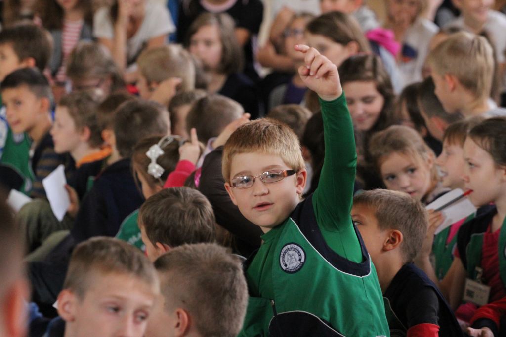 Mistrz Świata w rzucie młotem odwiedził legnicką szkołę