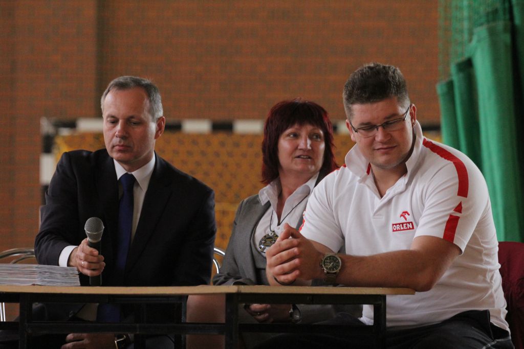 Mistrz Świata w rzucie młotem odwiedził legnicką szkołę