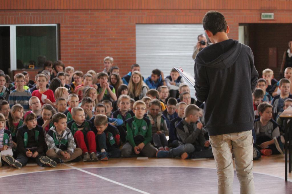 Mistrz Świata w rzucie młotem odwiedził legnicką szkołę