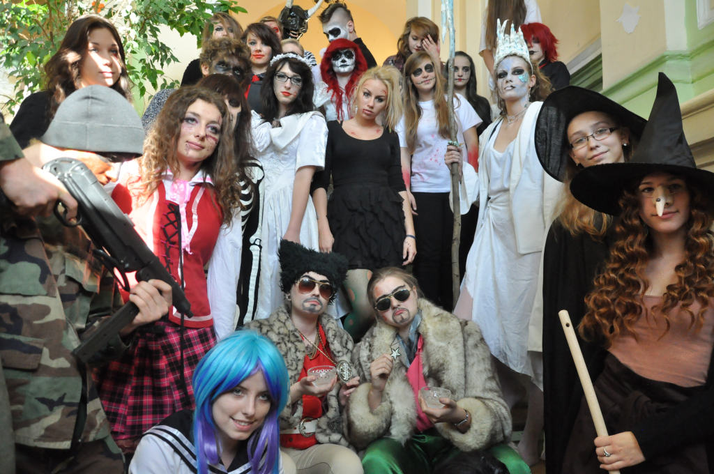 Halloween w V Liceum Ogólnokształcącym