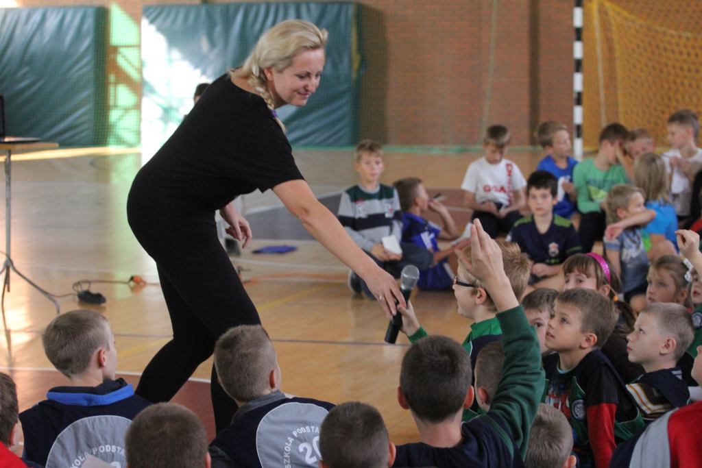 Mistrz Świata w rzucie młotem odwiedził legnicką szkołę