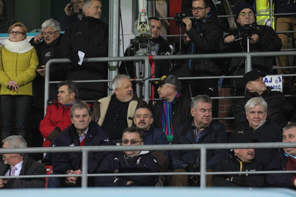 Stadion im. Orła Białego z kompletem publiczności