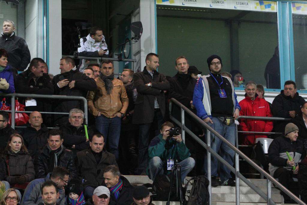 Stadion im. Orła Białego z kompletem publiczności