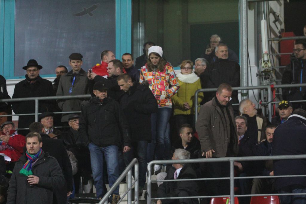 Stadion im. Orła Białego z kompletem publiczności