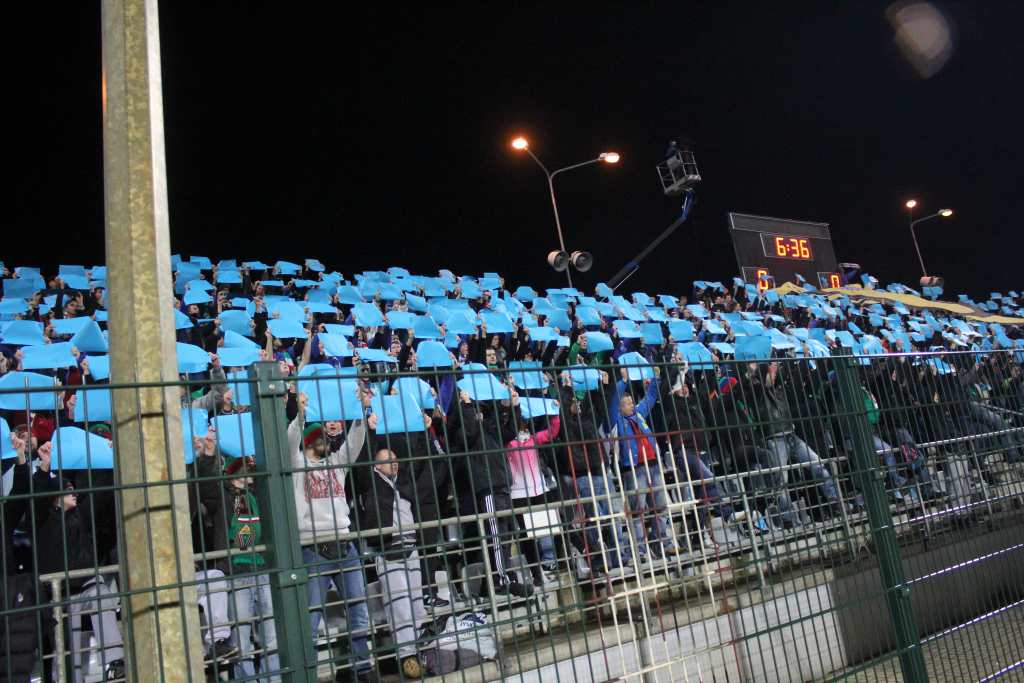 Stadion im. Orła Białego z kompletem publiczności