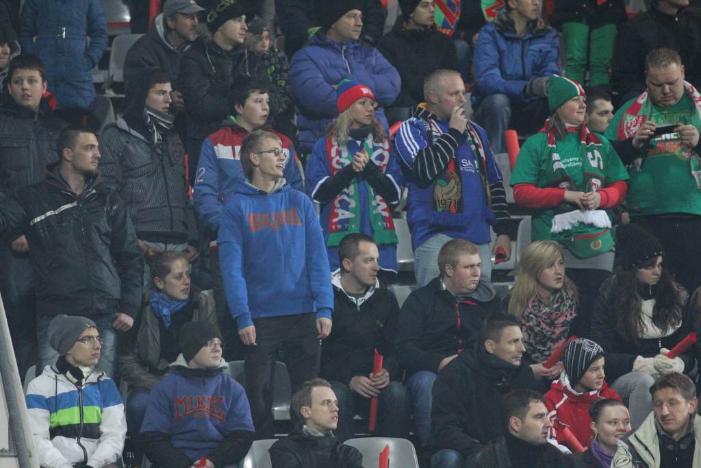 Stadion im. Orła Białego z kompletem publiczności