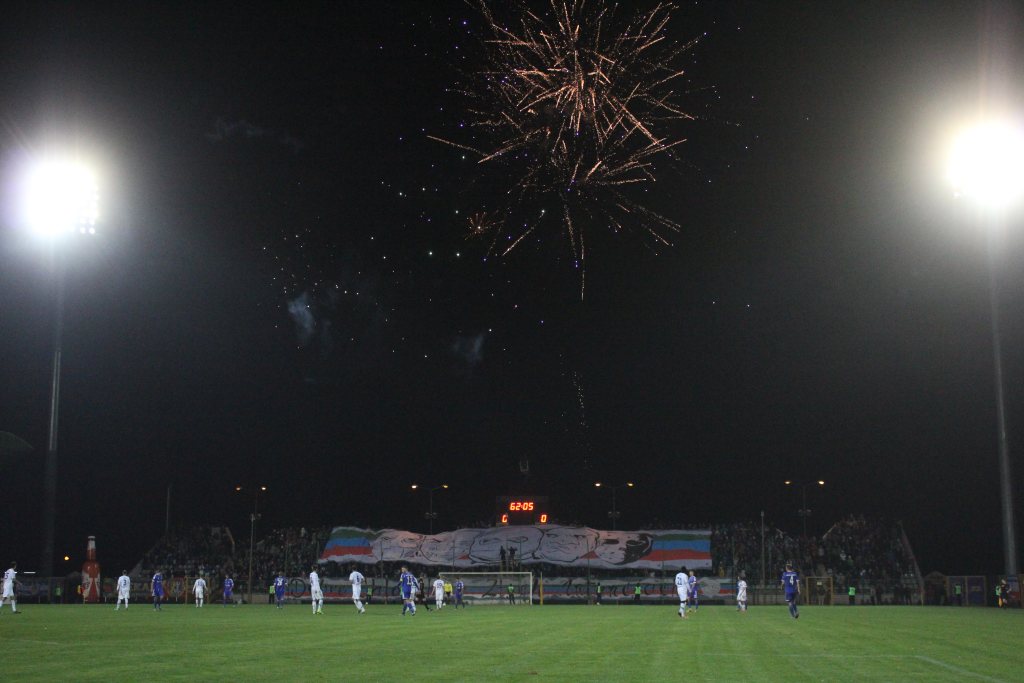 Stadion im. Orła Białego z kompletem publiczności
