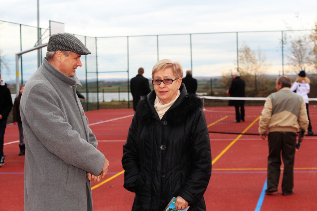Otwarcie boisk wielofunkcyjnych w Grzybianach