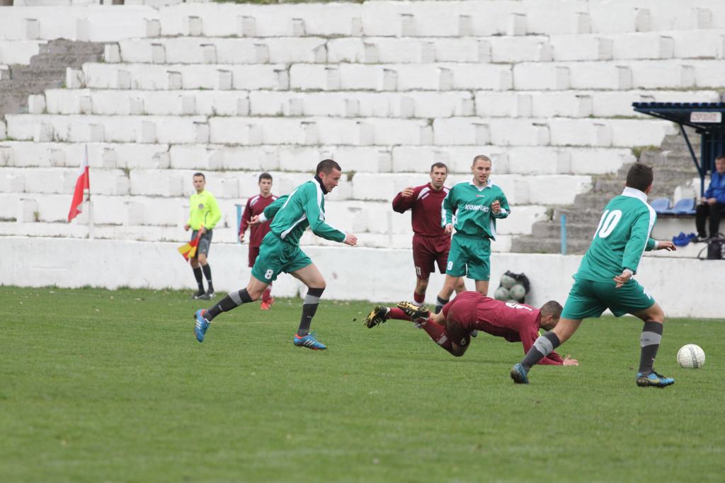 Konfeks Legnica - Sparta Grębocice 1:0