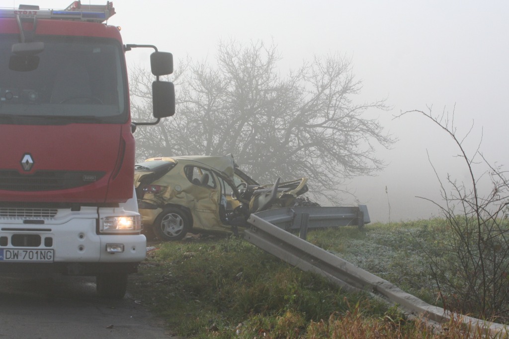 Wypadek na ulicy Pątnowskiej