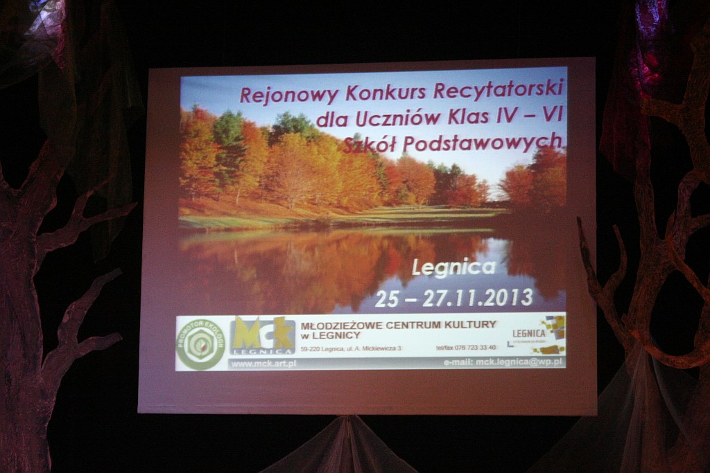 Rejonowy Konkurs Recytatorski klas piątych