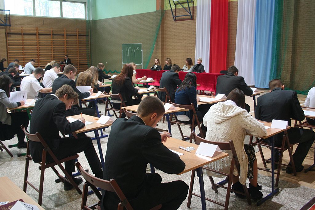 Próbna matura w V LO w Legnicy