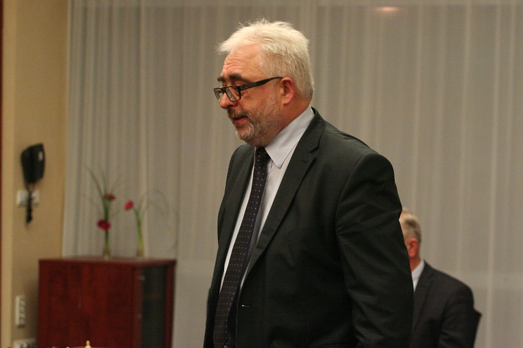 Symultana szachowa z wojewodą Aleksandrem Markiem Skorupą
