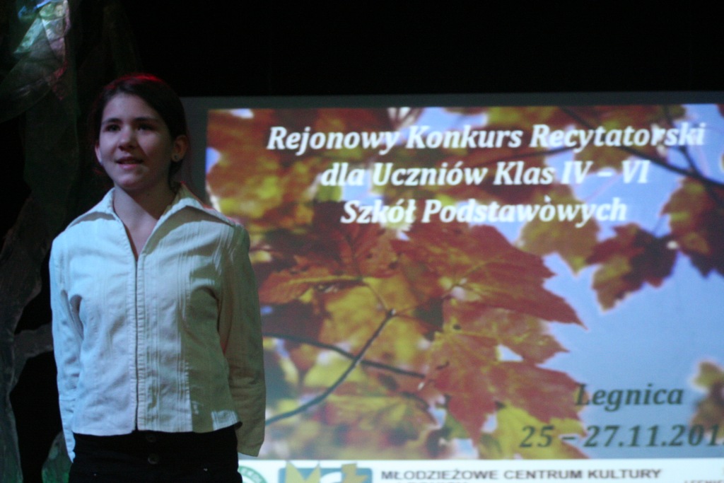 Rejonowy Konkurs Recytatorski klas szóstych