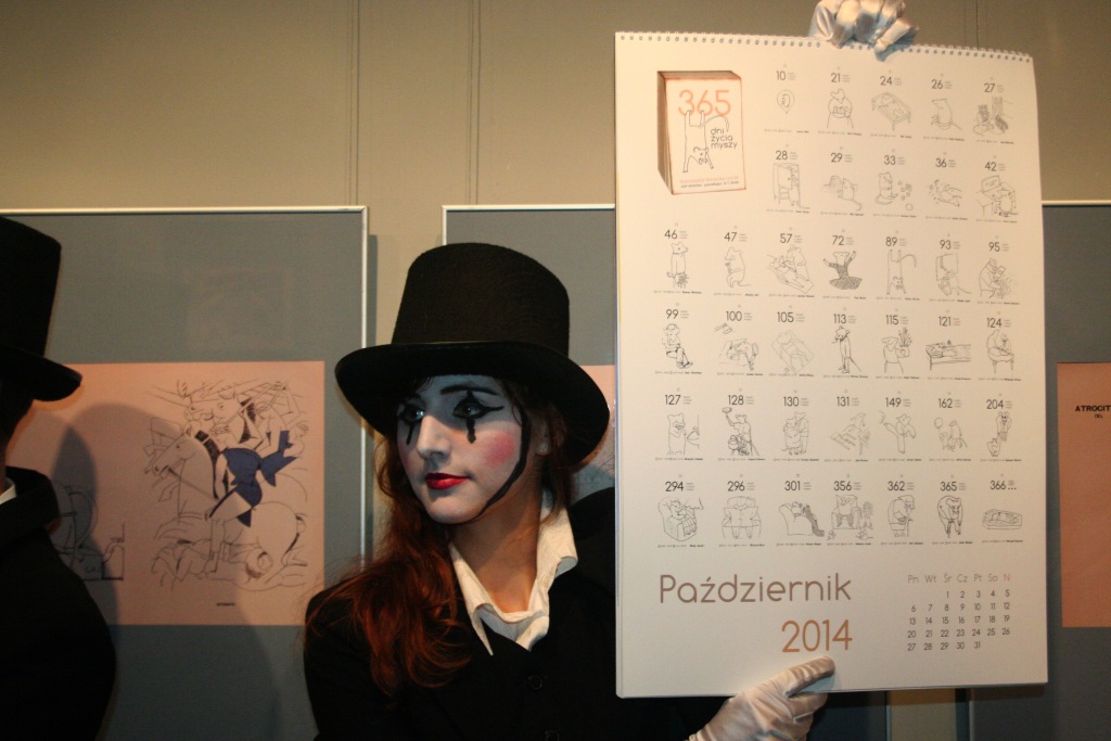 Promocja kalendarza SATYRYKON 2014