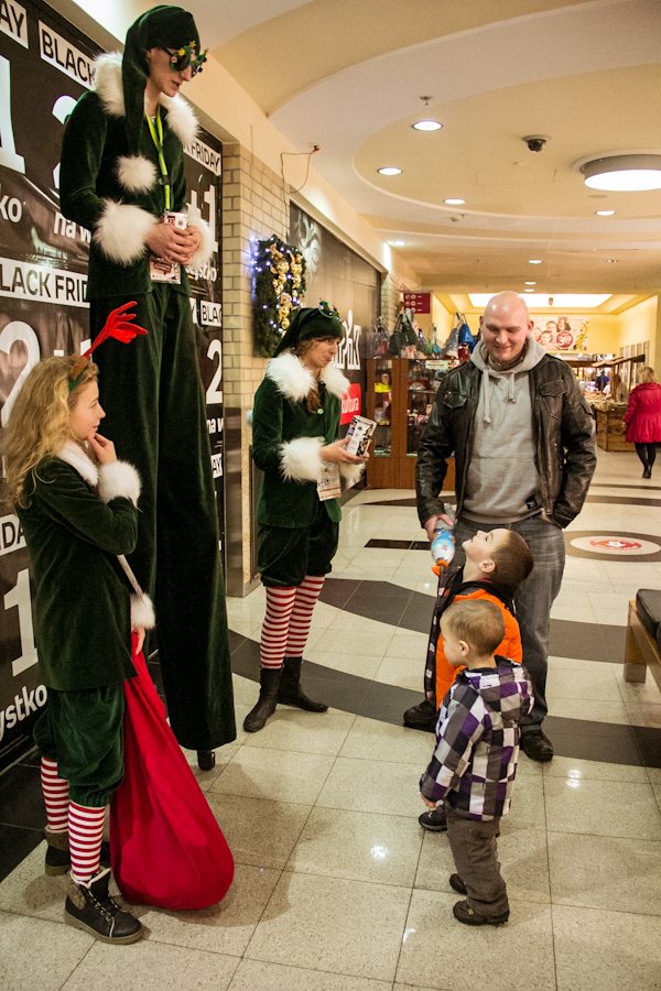 Elfowa zbiórka w Galerii Piastów