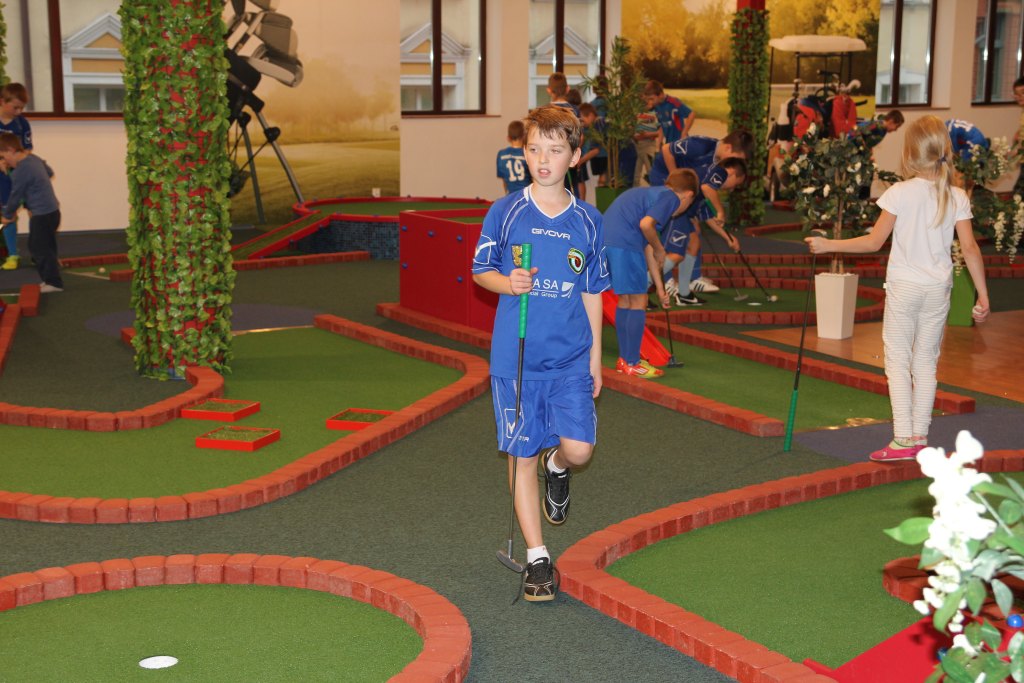 Najmłodsi piłkarze Miedzi w Play City