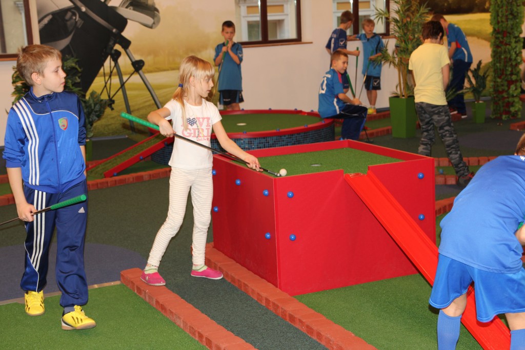 Najmłodsi piłkarze Miedzi w Play City