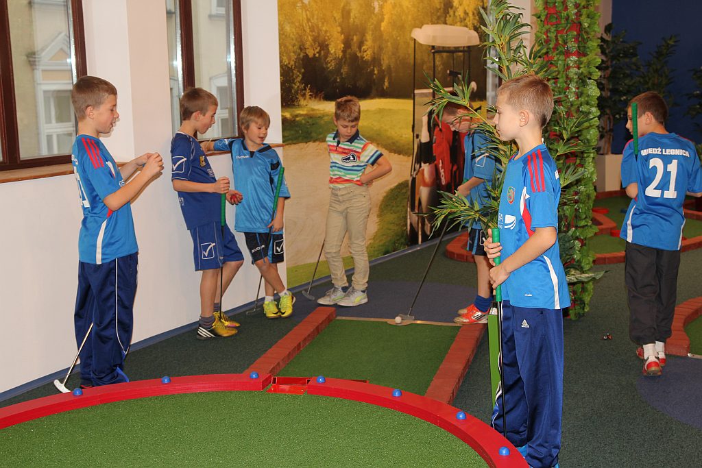 Najmłodsi piłkarze Miedzi w Play City