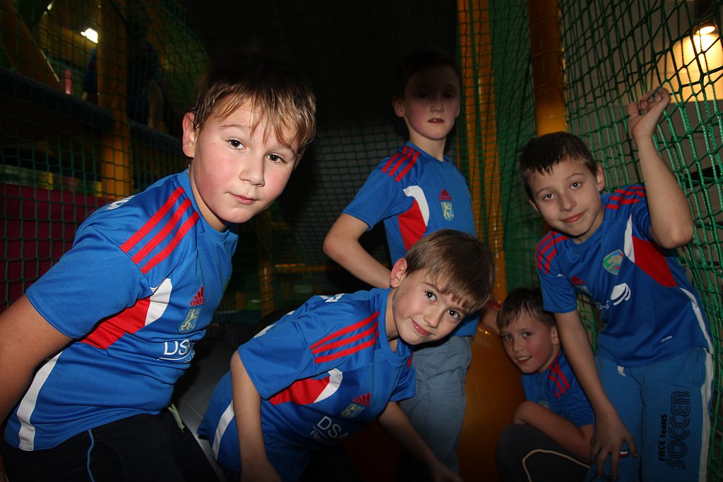 Najmłodsi piłkarze Miedzi w Play City