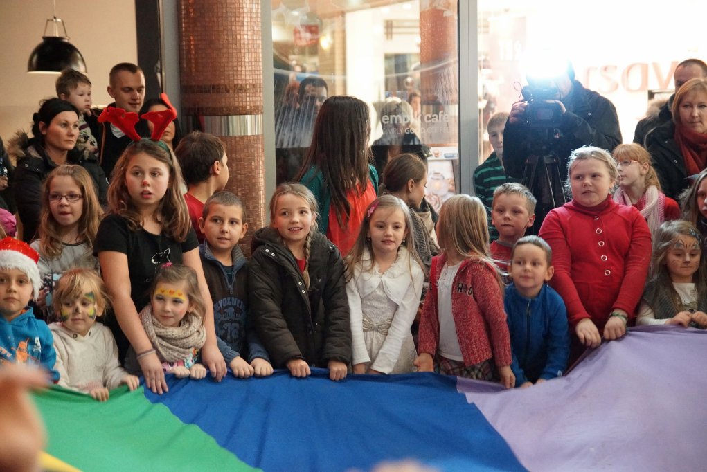 Mikołaj i Elfy Pomagalskie w Galerii Piastów