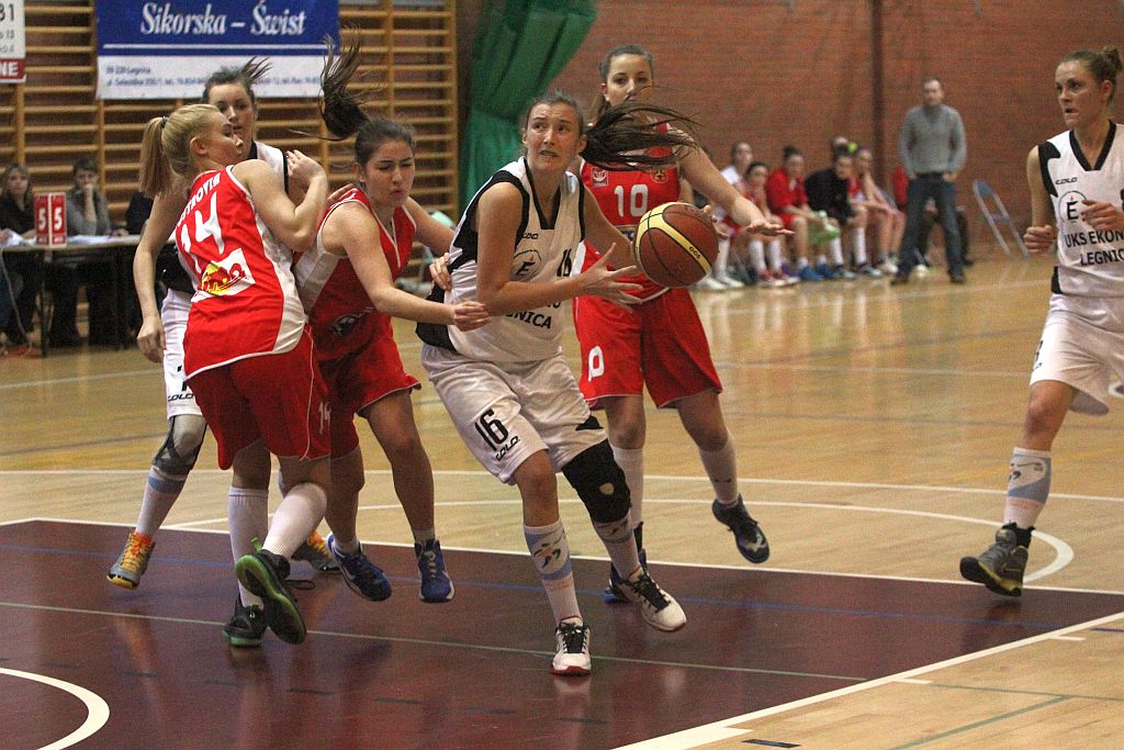 Koszykówka: UKS Ekonom - Ostrovia 57:50