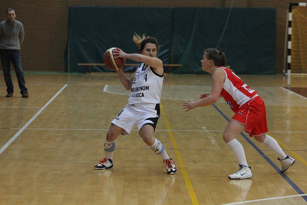 Koszykówka: UKS Ekonom - Ostrovia 57:50