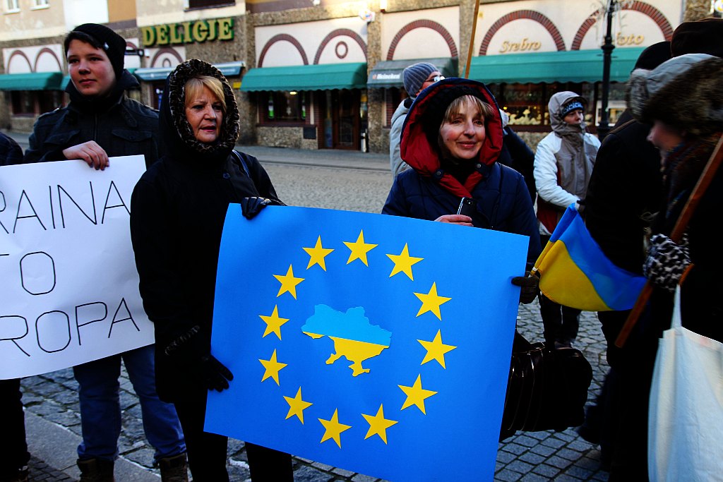 Solidarni z Ukrainą przyszli na Rynek