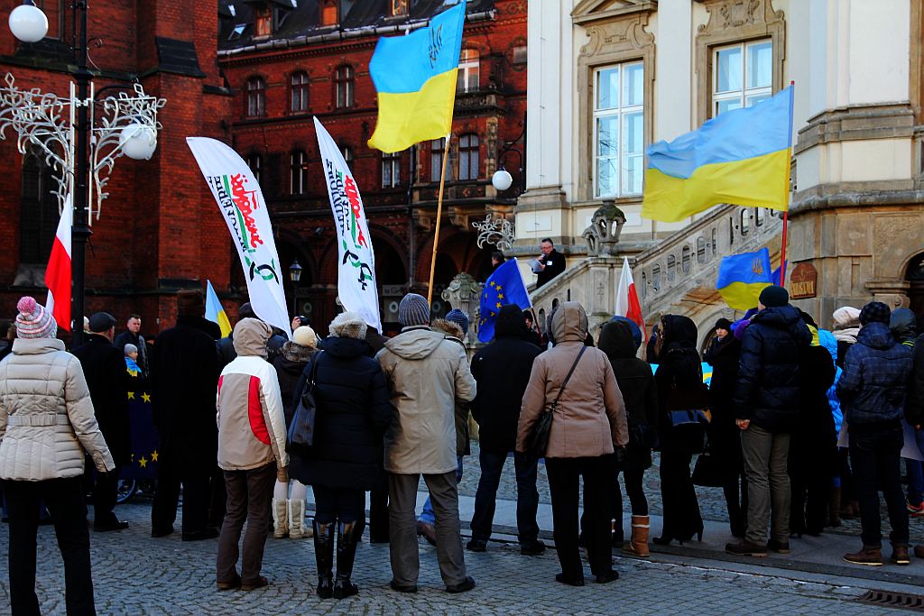 Solidarni z Ukrainą przyszli na Rynek