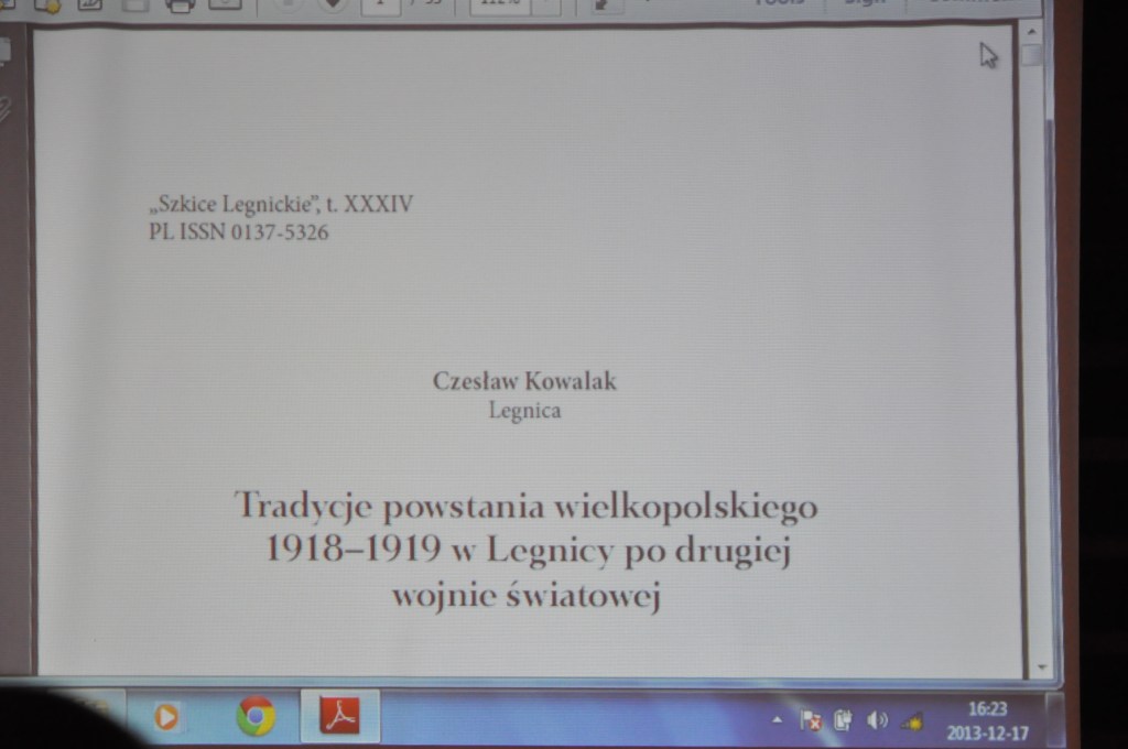 Wieczornica upamiętniająca powstańców w SP nr 1
