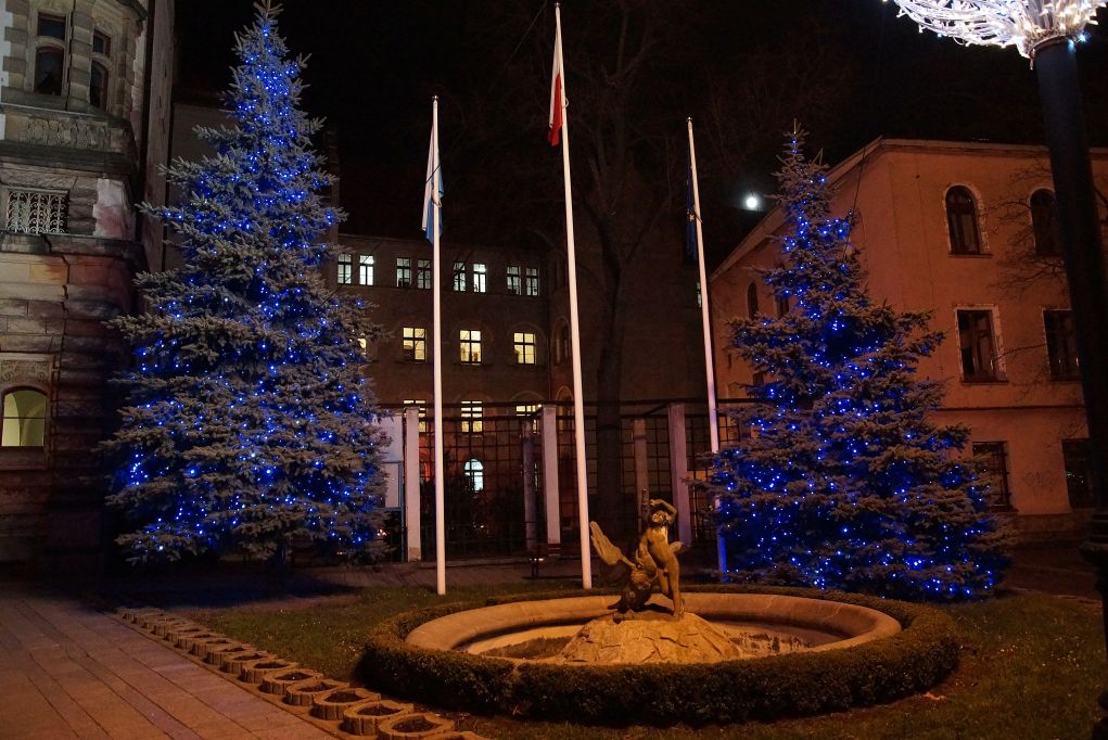 Świąteczna iluminacja Legnicy