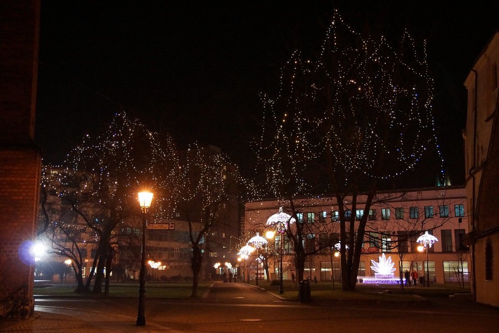 Świąteczna iluminacja Legnicy