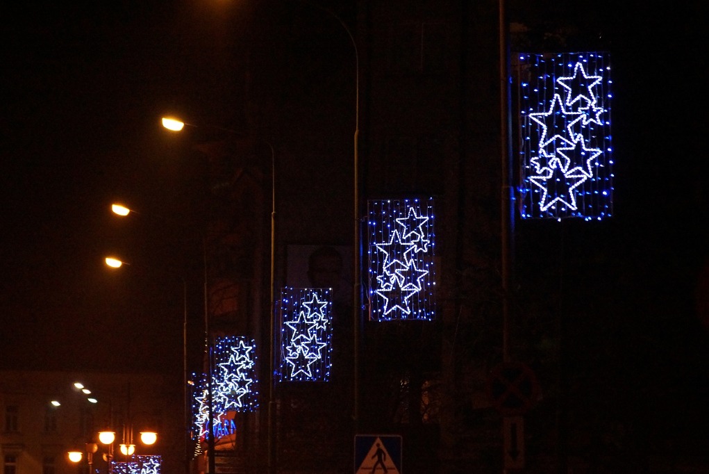 Świąteczna iluminacja Legnicy