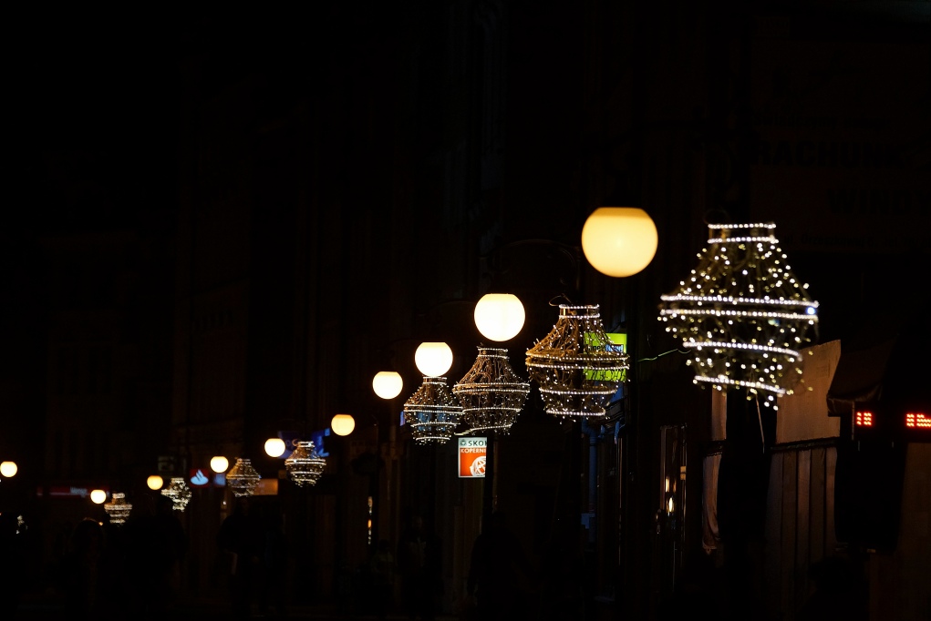 Świąteczna iluminacja Legnicy