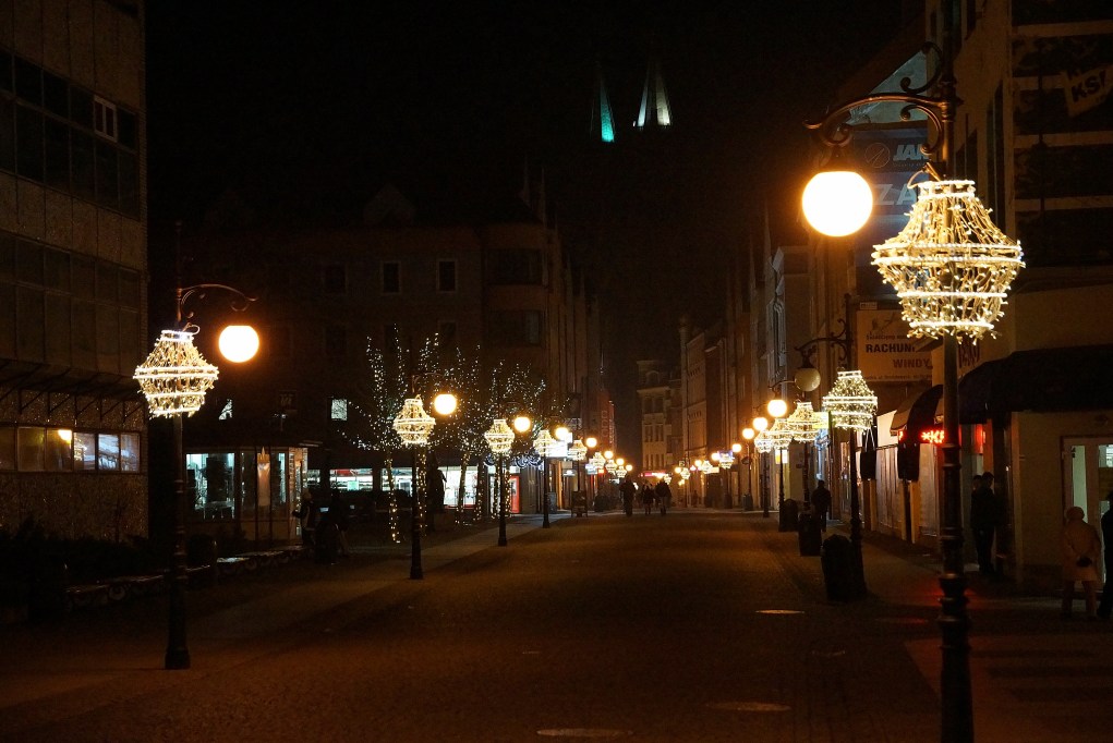 Świąteczna iluminacja Legnicy