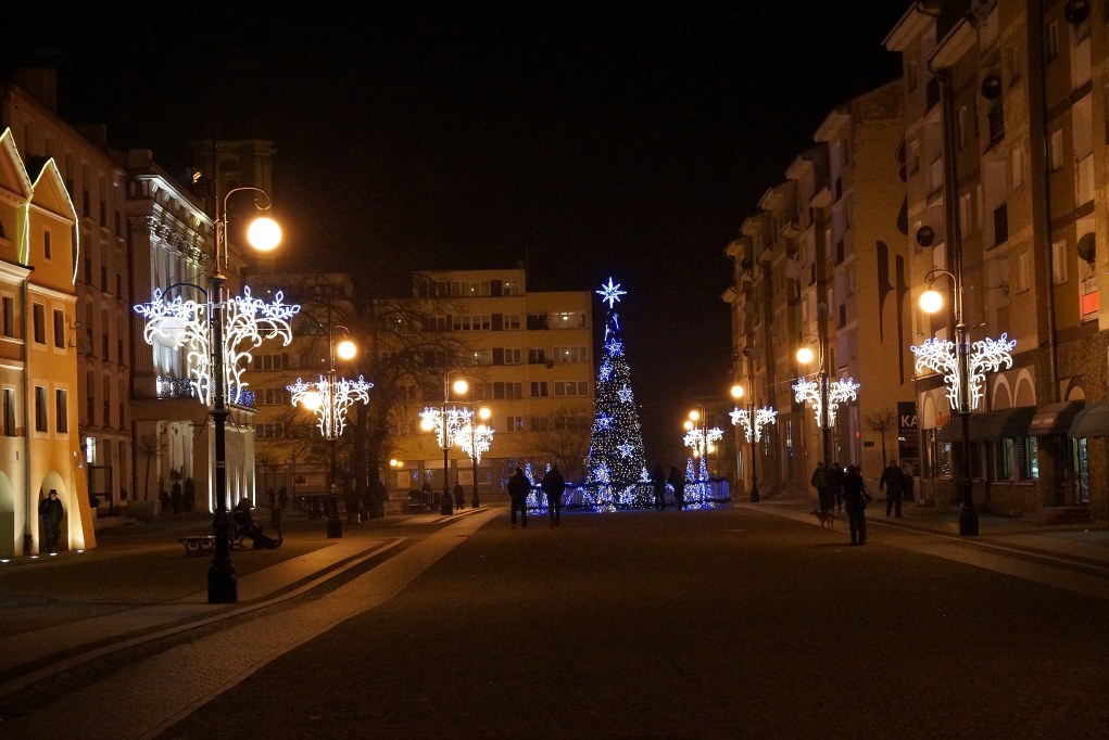 Świąteczna iluminacja Legnicy