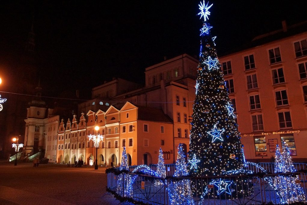Świąteczna iluminacja Legnicy