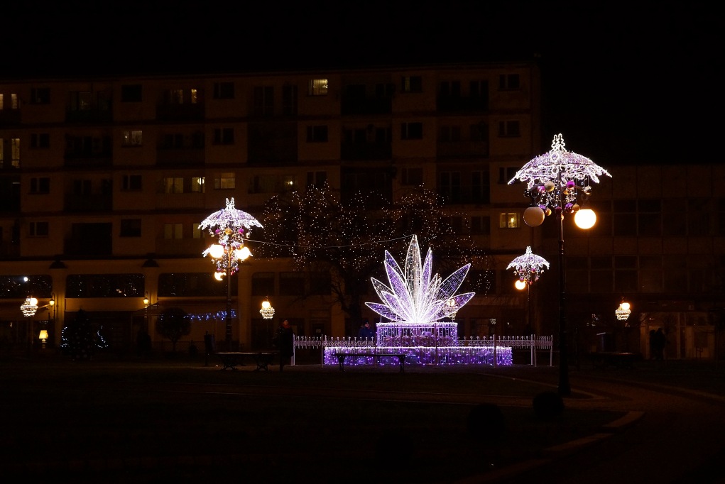 Świąteczna iluminacja Legnicy
