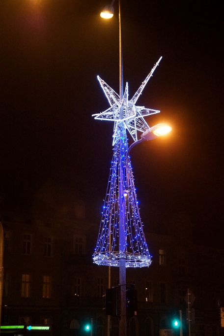 Świąteczna iluminacja Legnicy