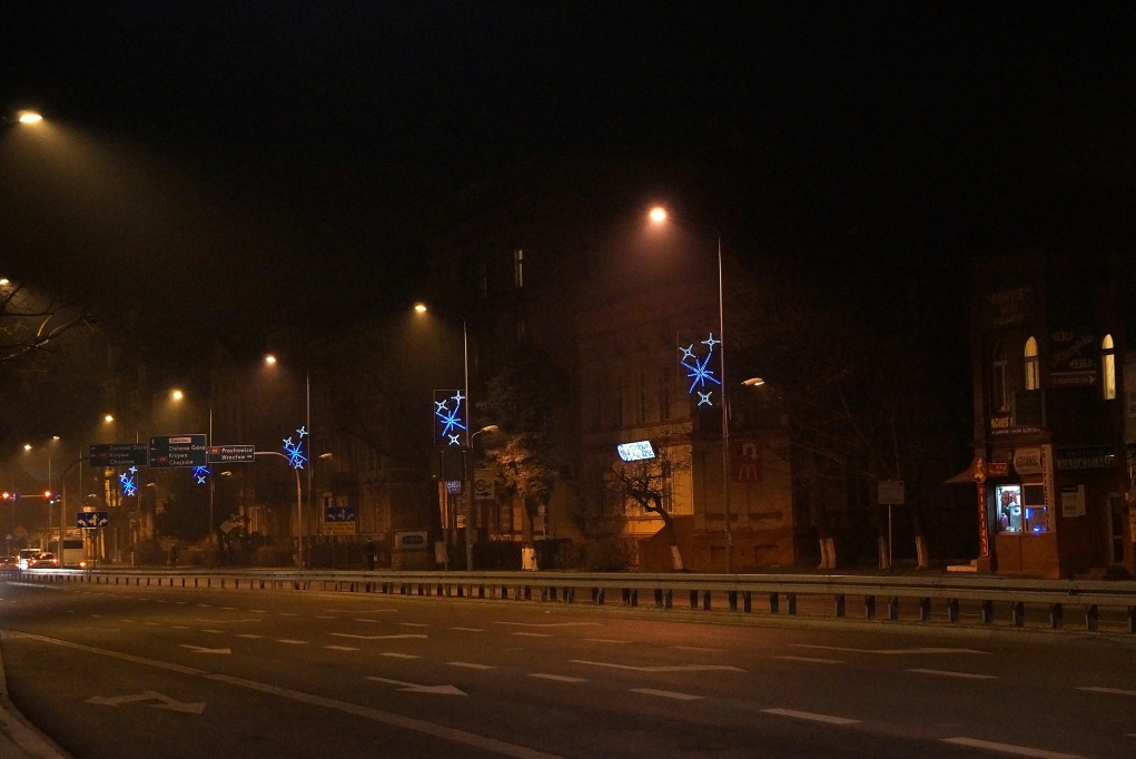 Świąteczna iluminacja Legnicy