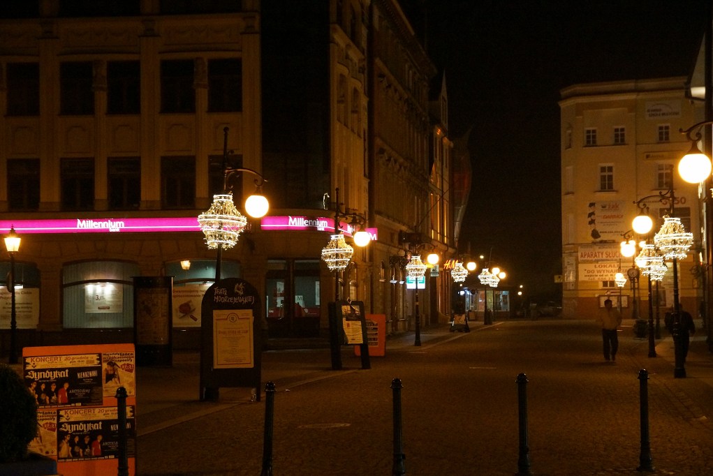 Świąteczna iluminacja Legnicy