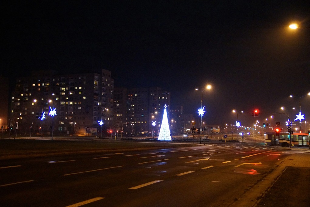 Świąteczna iluminacja Legnicy