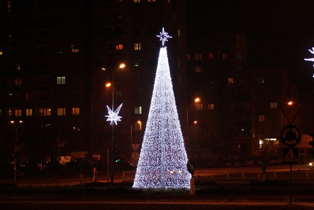 Świąteczna iluminacja Legnicy
