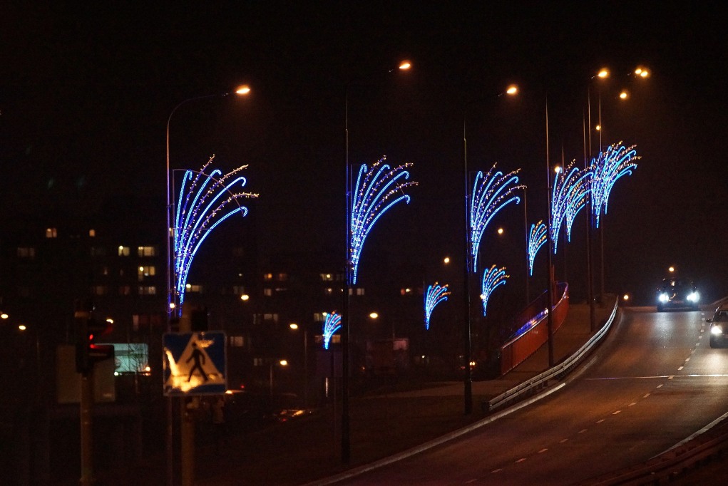 Świąteczna iluminacja Legnicy